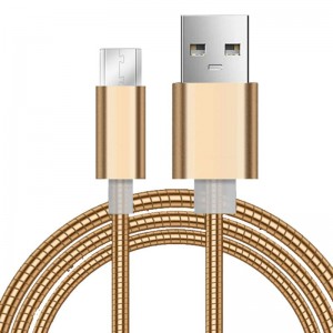 Mikro till usb Bellows Rördatakabel